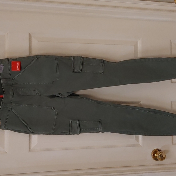 SPANX Jeans Spanx Stretch Twill Ankle Cargo Pants Poshmark